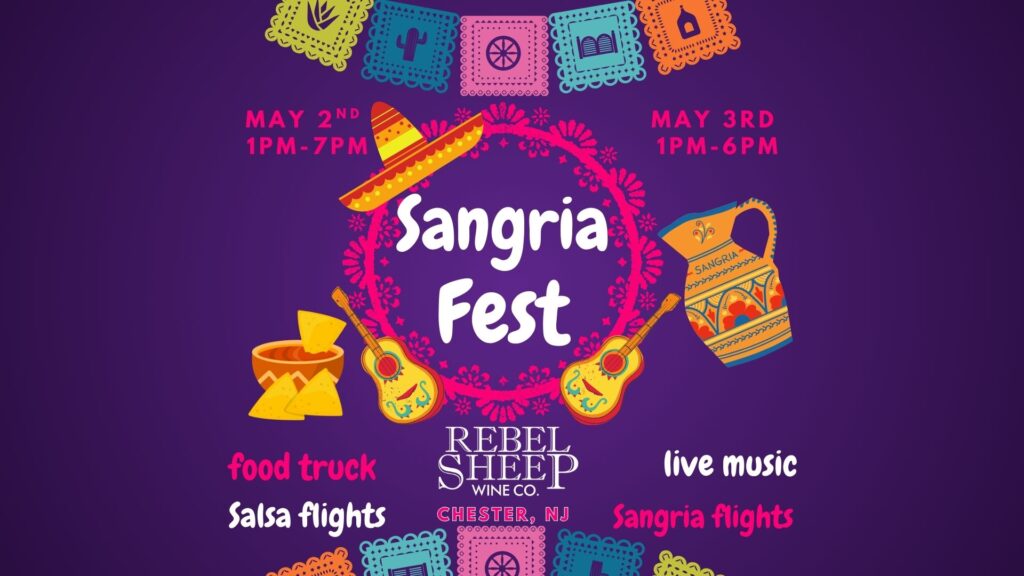 Sangria Fest at Rebel Sheep Wine Co. - May 2-3, 2026