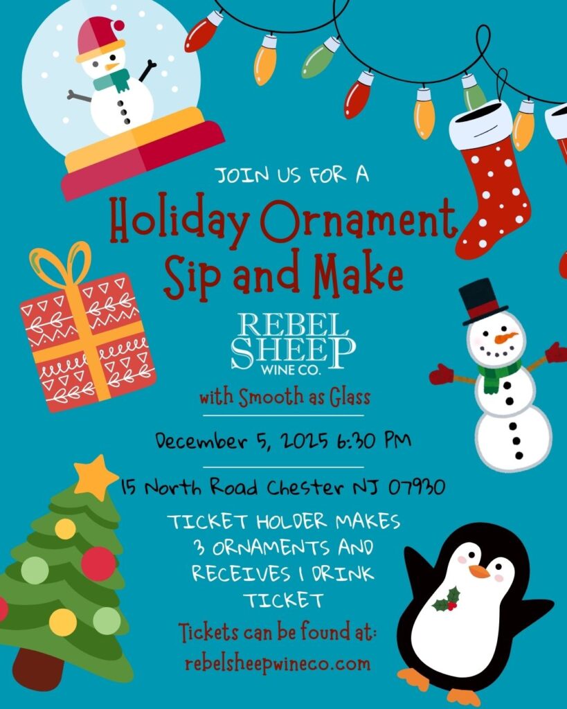 Holiday Ornament Sip & Make: Dec 5, 2025