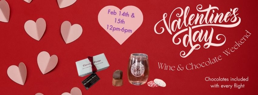 Valentine's Day Wine & Chocolate Flights