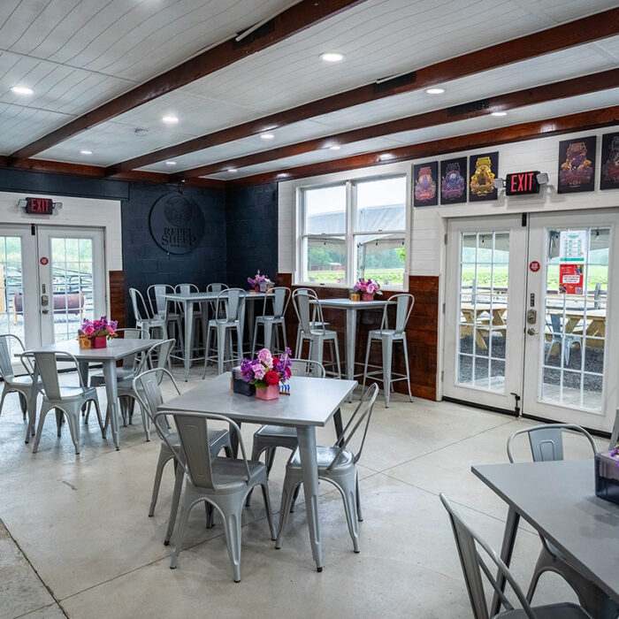 Rebel Sheep Winery event space (Chester, NJ)